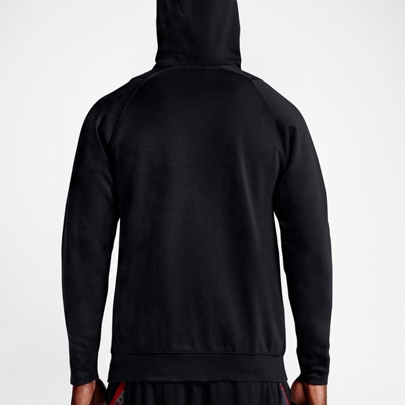 Nike Air Jordan Lite Fleece Full Zip Hoodie Jacket - Picture 4 of 7